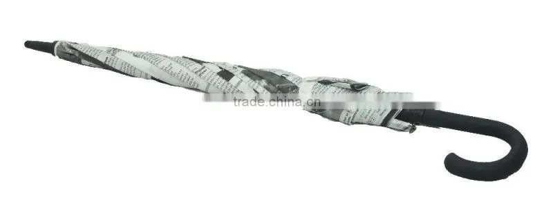 straight newspaper printing umbrella