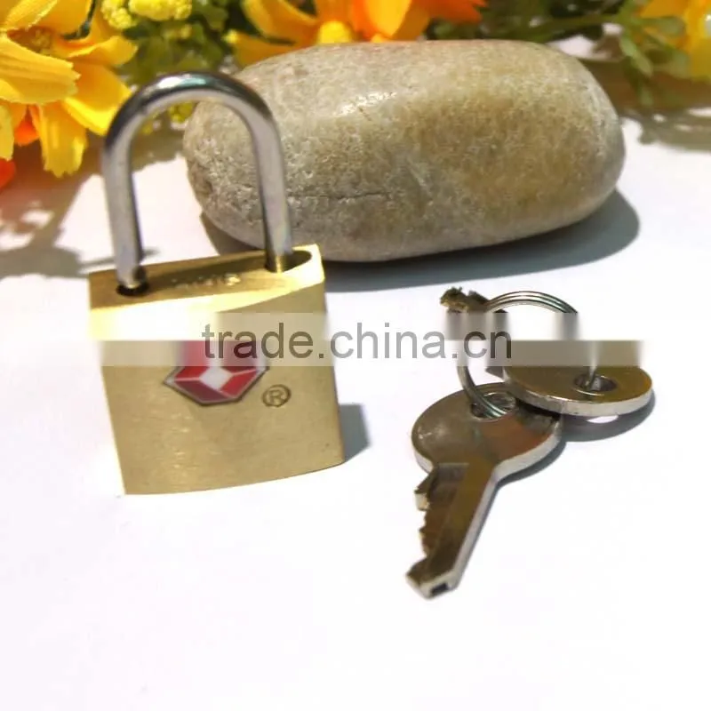 cheap safe TSA suitcase metal brass padlocks manufacturer