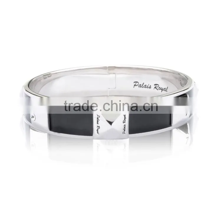 Bangles Belt Buckle Bracelet Metal Women Rose Gold Plated