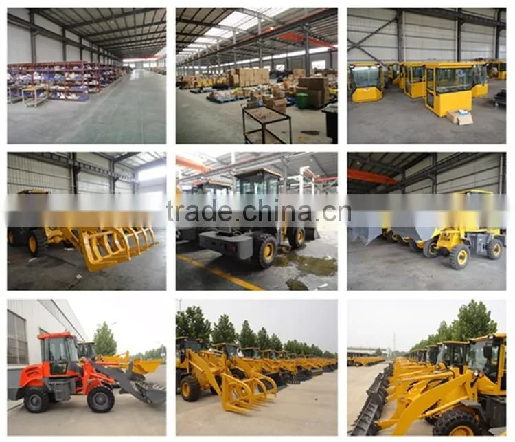 Chinese Manufacturer 1.6t Tractor with Loader for Sale, Mini Loader for Sale