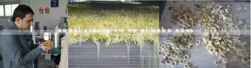 Potato chips processing machine frozen french fries potato chip line