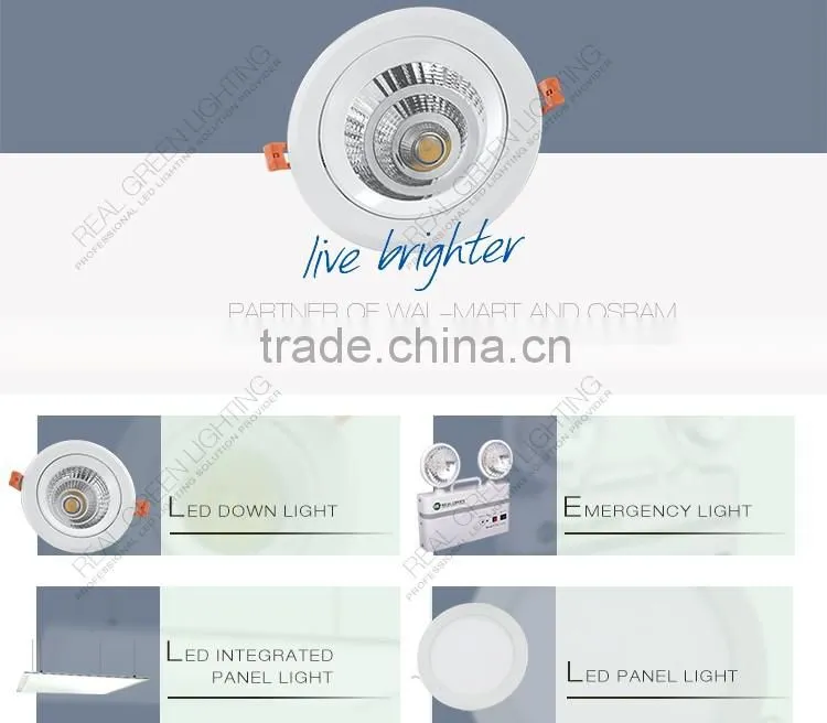 10W LED Downlight COB Downlight 950lm LED Downlight 3000K-6500K 10W LED Downlight