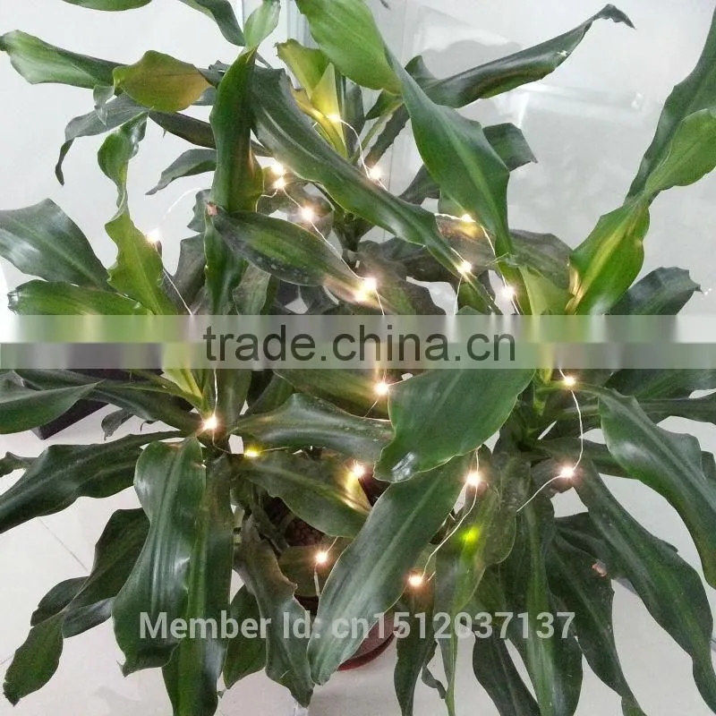 Solar Power 15M 150 Micro Led Copper Wire String Fairy Light For Outdoor