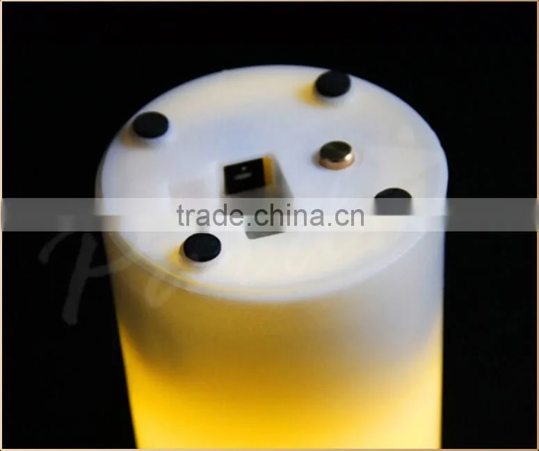 Popular rechargeable led promotional restaurant bar table lamp