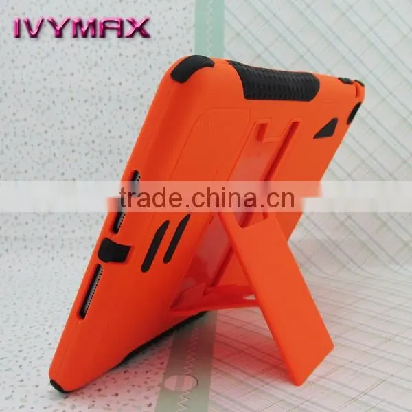 Alibaba express heavy duty armor rugged hybrid kickstand protective cover case for ipad air 9.7 inc tablet pc cover