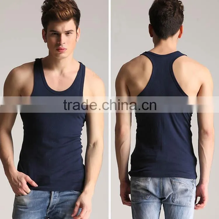 New design fashion training vest or mens tank top and tank top men with high quality accept OEM service