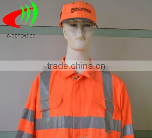 high visibility reflective fluorescent protex-M modacrylic cotton fabric flame retardant fabric anti-static fabric