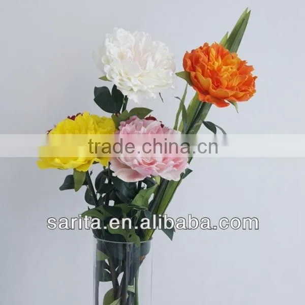 beautiful quality artificial flower real touch peony