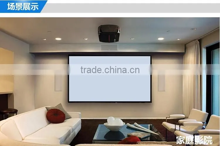 Shenzhen Factory matte grey 16:9 150inch projection screen