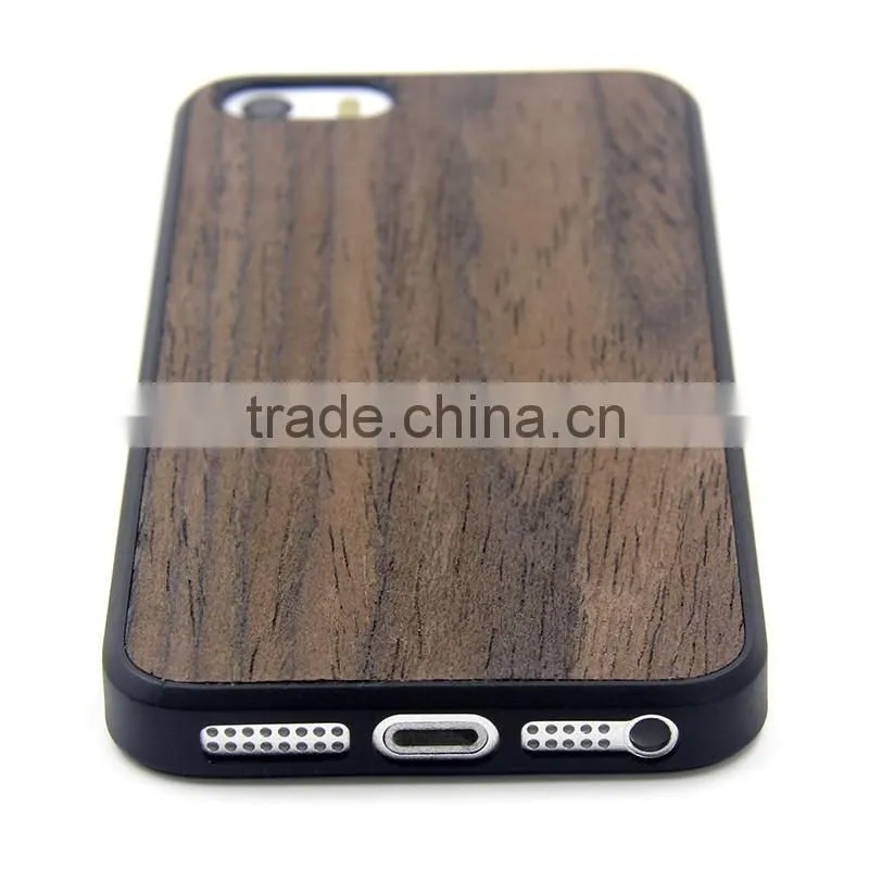 Latest new products wood case for iPhone 5/5S, for iPhone SE wood cover