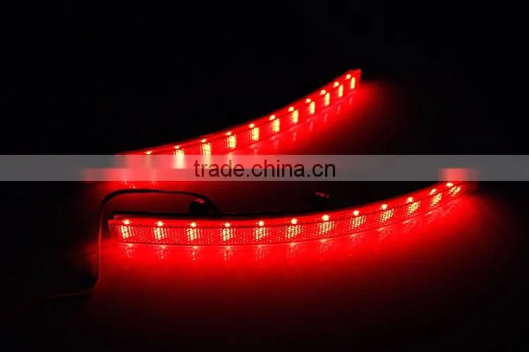 KEEN 12V for 2012-2015 tiguan tail light 6W led tail lamp car rear bumper reflector light for VW tiguan taillight