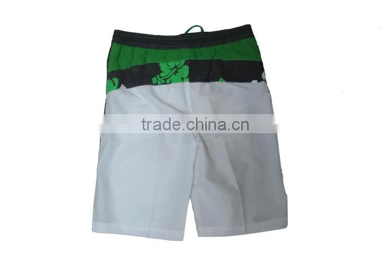 men 100% polyester print custom board shorts