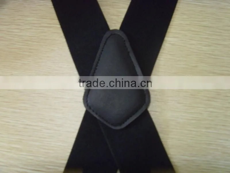 Hot sale 2" suspender nylon jacquard suspender for men
