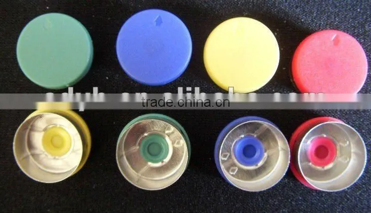 Flip Off Aluminum Cap Tear Off Vial Caps
