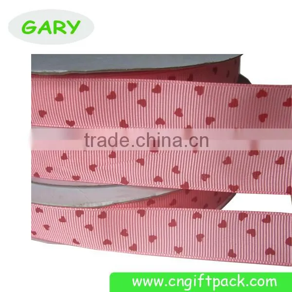 custom printed grosgrain ribbon for Christmas