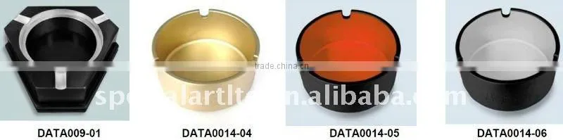 wholesale metal zinc alloy & wood table ashtray, with over 20 years' experience, serve for big tobacco company