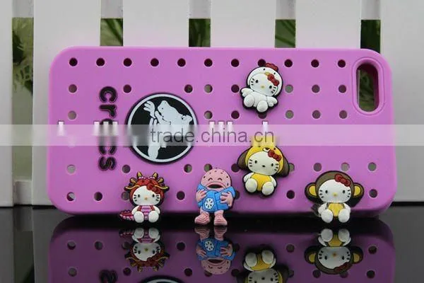 2013 the most popular fashion design silicone mobile phone housing