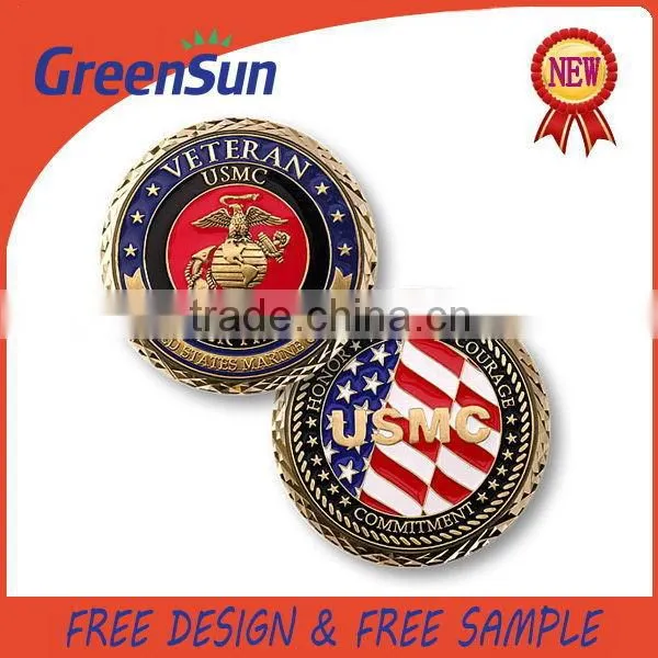 Practical eco-friendly police challenge coin