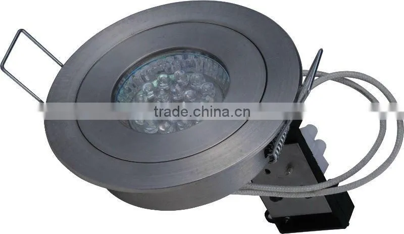 12V high power 3*1w LED downlight CE certification