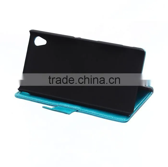 Wholesale Flip Cover Leather Case For Sony Xperia M4 Aqua,For Sony Xperia M4 Aqua Book Cover Stand Case
