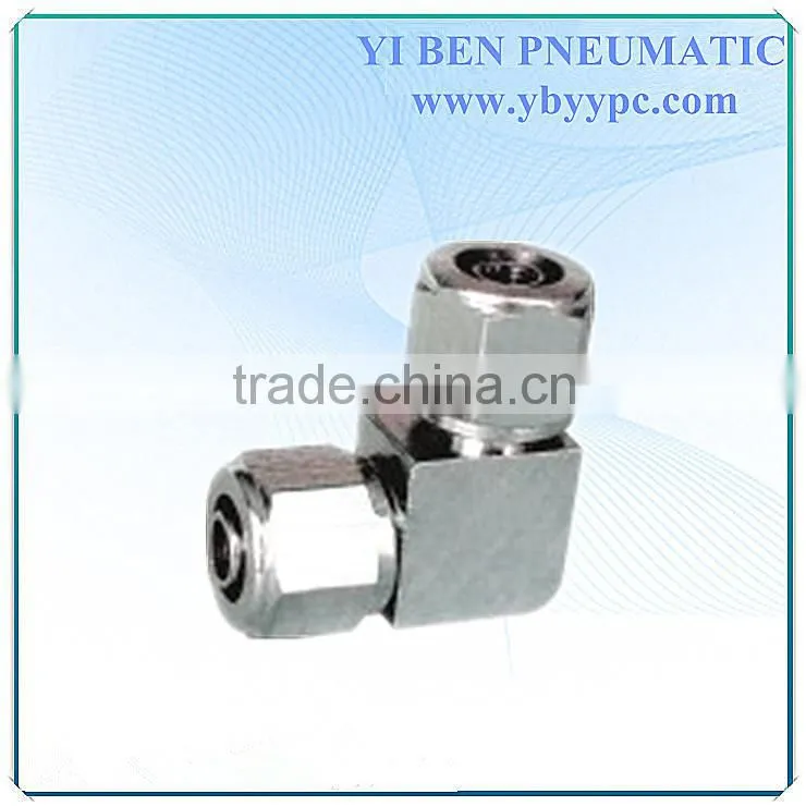 pneumatic fitting Copper type pipe union male ferrule elbow fitting