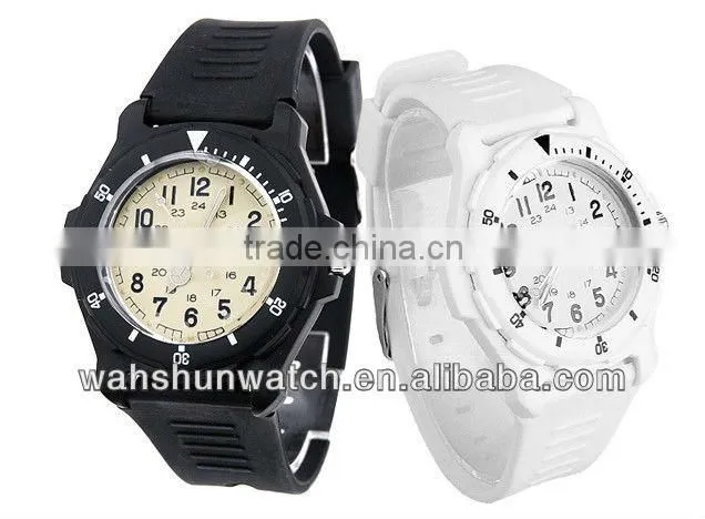 fashion sport women's stainless steel back water resistant watch