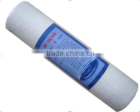 2014 hot sale PP filter cartridge for RO water filter