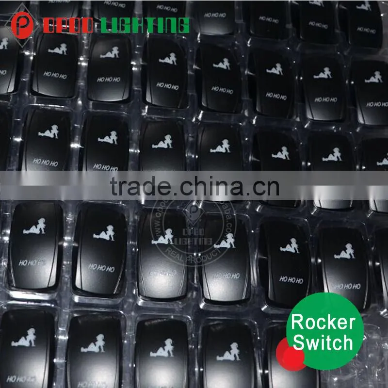 Factory sell rocker switch t85,Laser Etched ON/OFF ARB Carling rocker switch t85