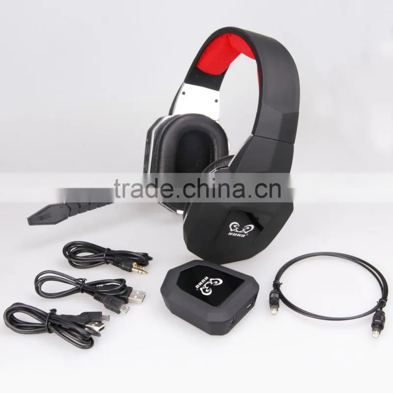 2.4G wireless gaming wireless walkie talkie headset for PS4