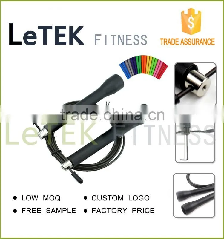High Quality Bearing Jump Rope Steel Wire Skipping Rope