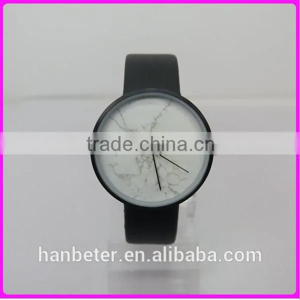 Marble face men watches from china with power gold international