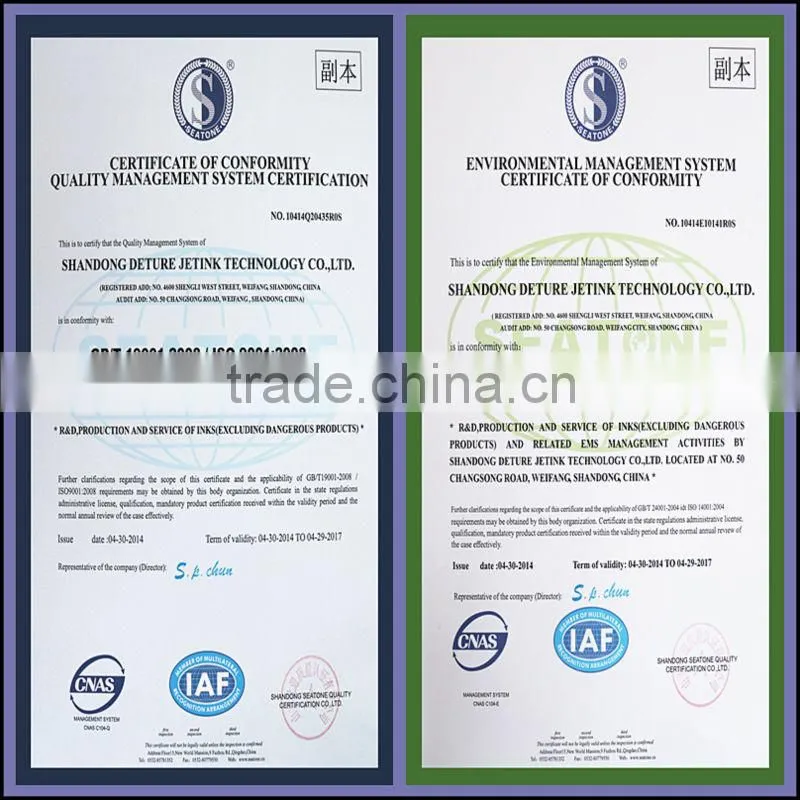 Good ink factory supplier! spt 510 35pl ink