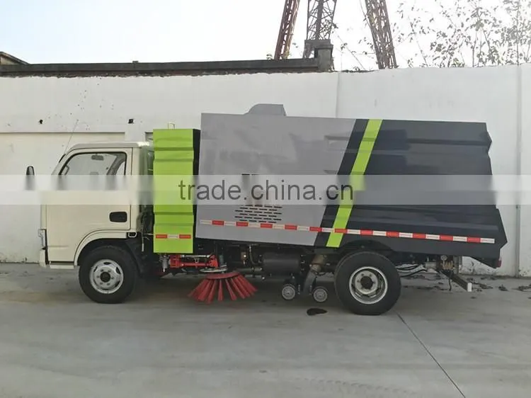 High performance Dongfeng 4cbm road cleaning truck