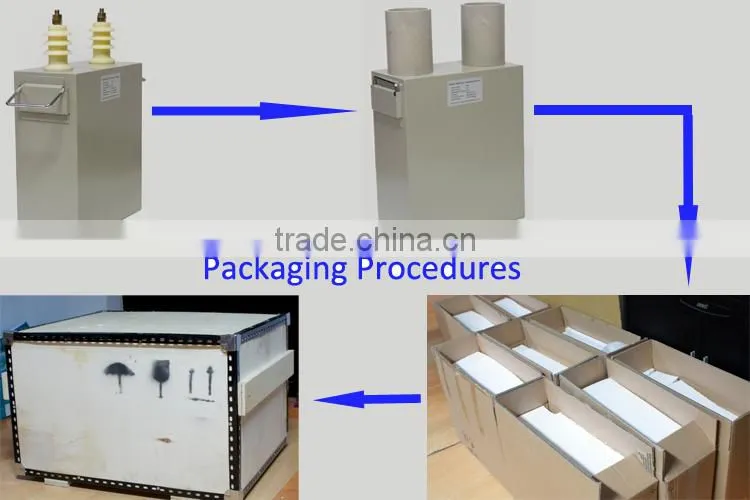 Customed Polypropylene Film High Voltage Impulse Capacitor