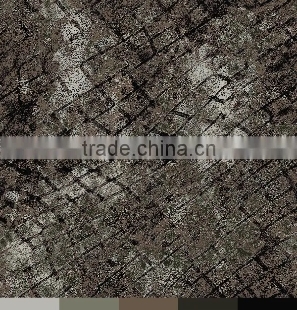 Fashion design floral printed carpet for office with different models