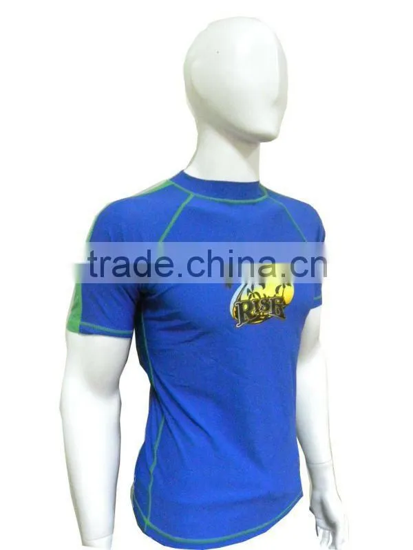 Men Lycra Rash Guard (WS-066)