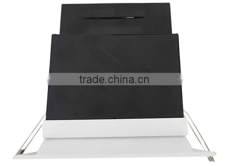 new design professional dimbal square 12w 15w cob led grille downlight
