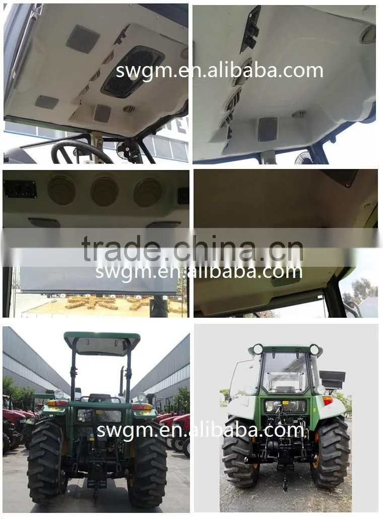Philippines hot selling DQ854 85HP 4WD Heavy-duty Farm Tractor with ISO,CO,CE certificate
