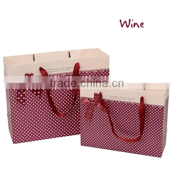 Fashion Designed Colorful Paper Shopping Bag