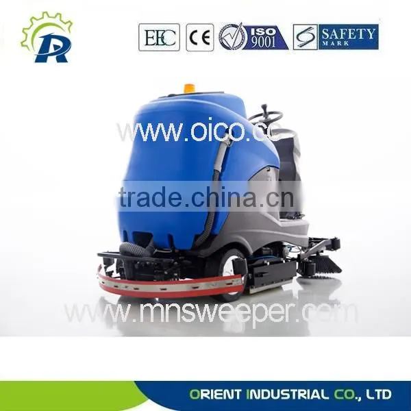High quality OR-X10 battery powered ride-on floor sweeper-scrubber