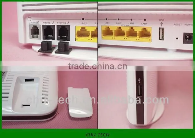Vodafone Huawei HG556A ADSL2/3G Wireless N VoIP router /w USB/FTP