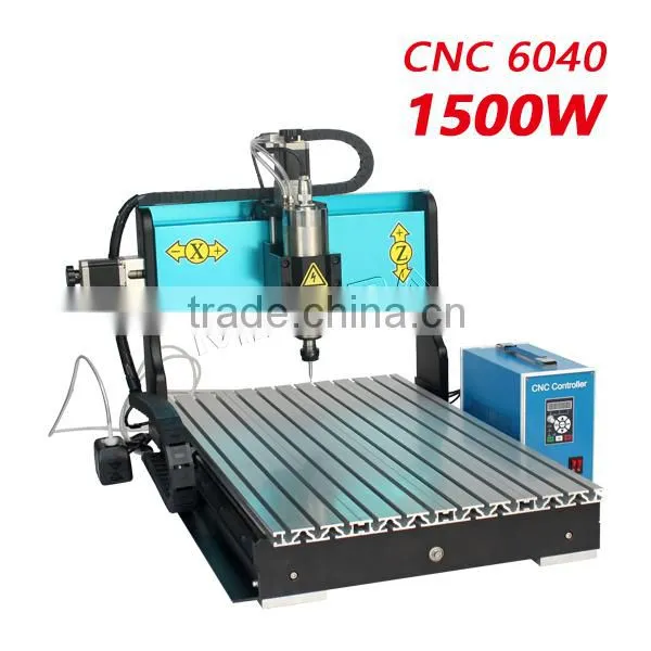 MINGDA CNC 6040 1500W aluminum Cutting machine/CNC Engraving machine/CNC Milling machine