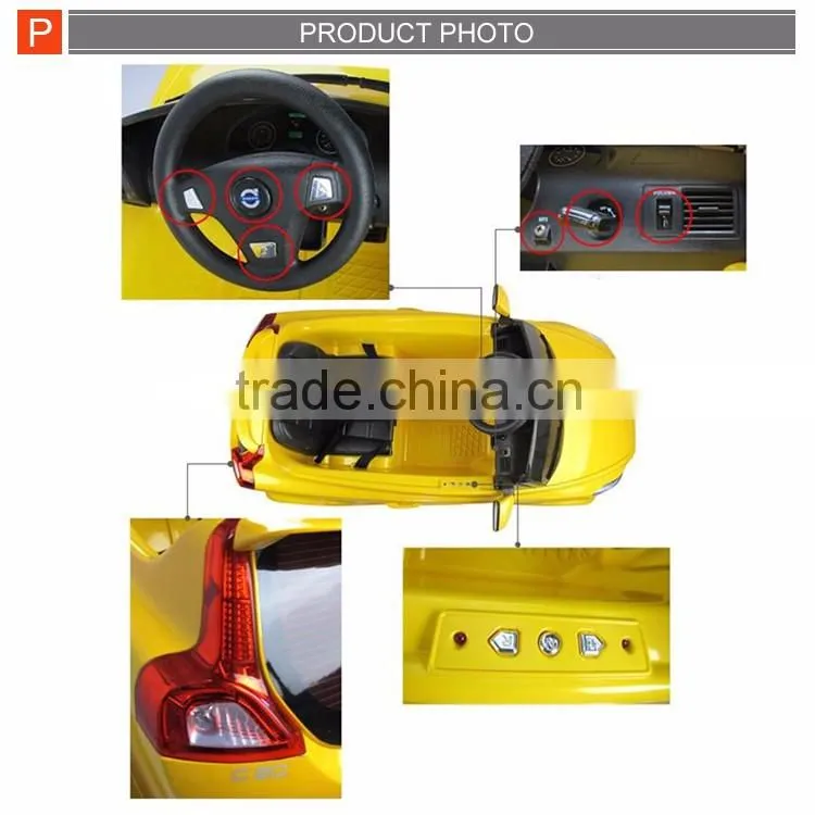 RC and Battery operated kids electric license ride on car for sale