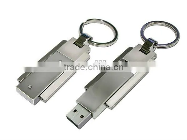 Stainless Steel USB Flash Drive Swivel
