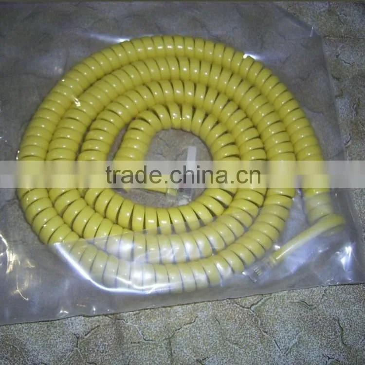 26AWG 7x0.16mm copper stranded pp core 100 ft telephone cord with CE certificate