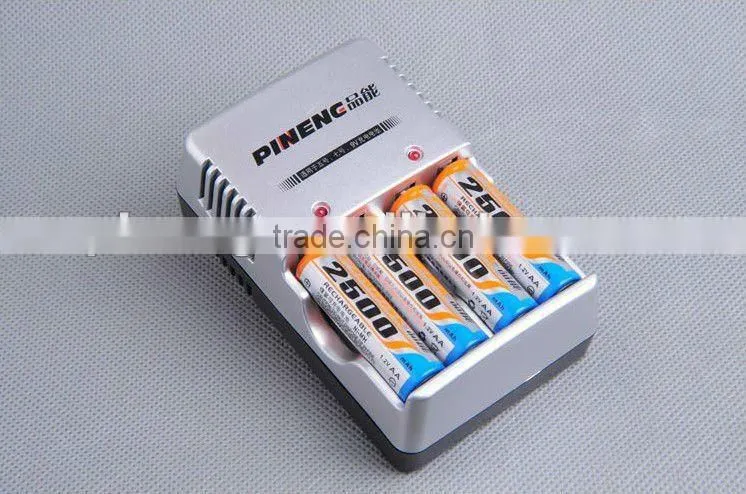 Universal Fast Charger for AA/AAA/9V Rechargeable battery (PN-882)