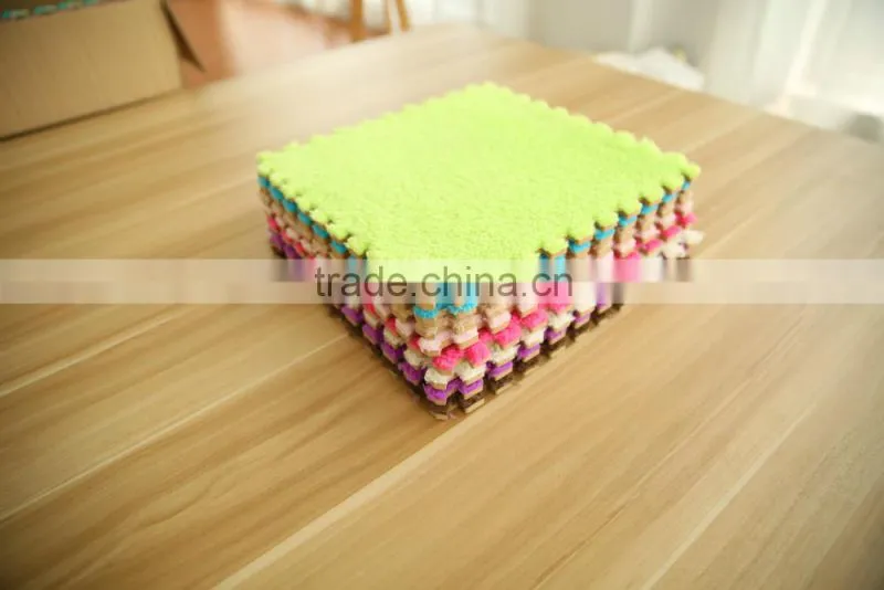 EVA foam easy to wash carpet jigsaw mat for indoor