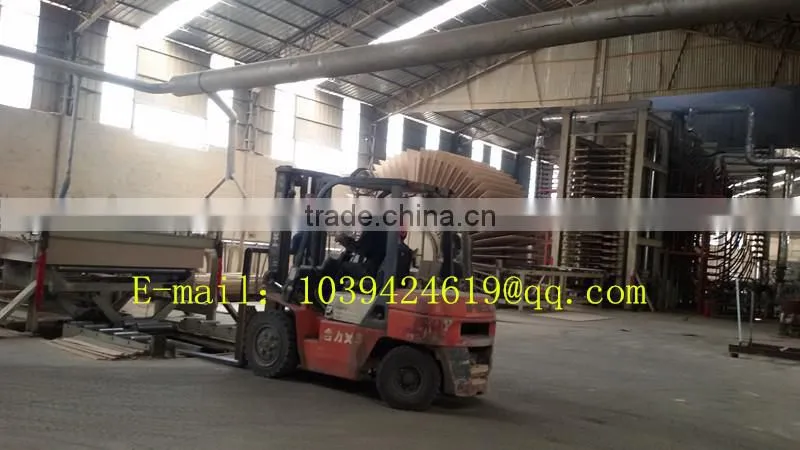 E0 OSB(oriented strand board) making machine