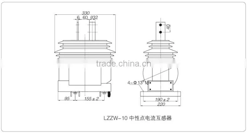 LZZW-10/LZZBJ71-10 full sealed current trnsformers
