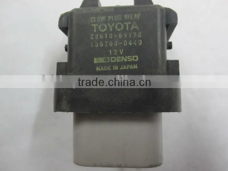 Auto parts GLOW PLUG RELAY 12V oem:28610-64170 for TOYOTA
